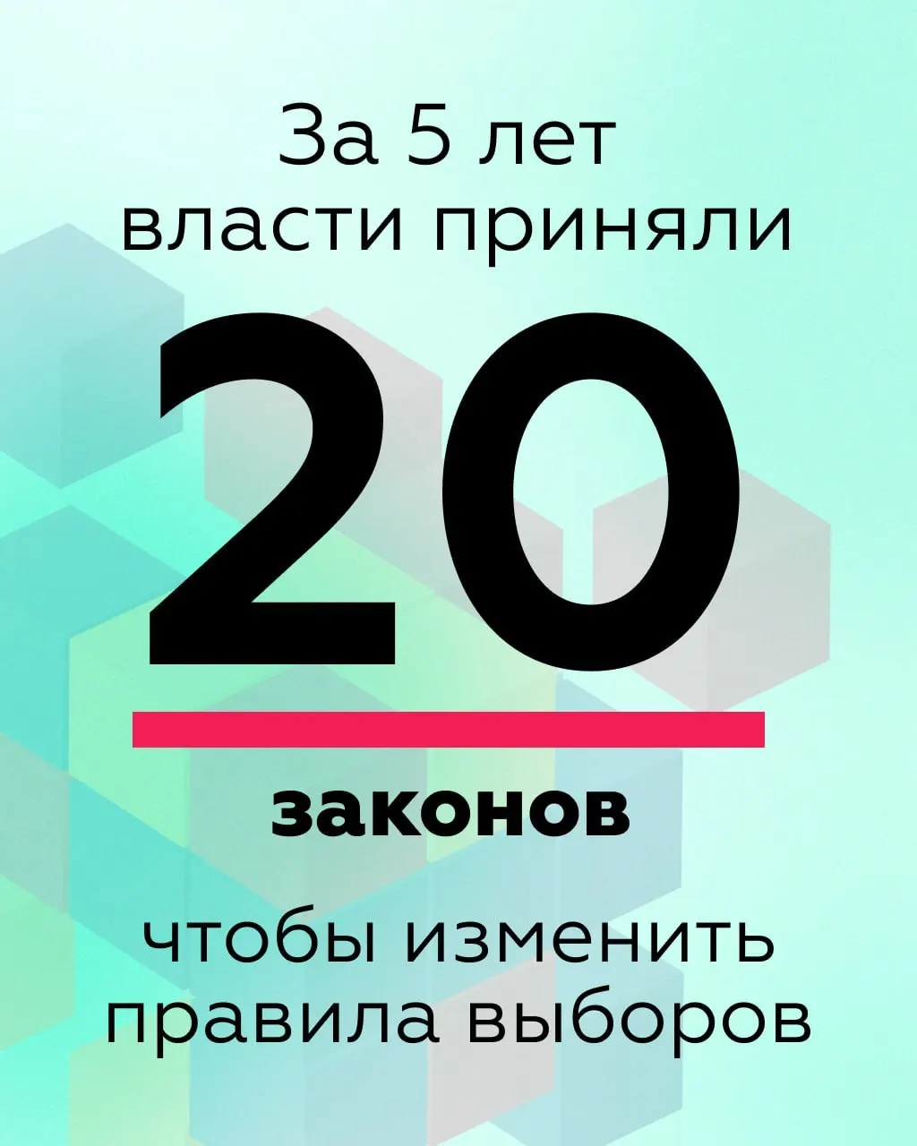 Аналитический обзор показывает шесть ключевых направлений изменений, которые ограничивают права избирателей, уменьшают общественный контроль и усиливают влияние исполнительной власти на выборы.