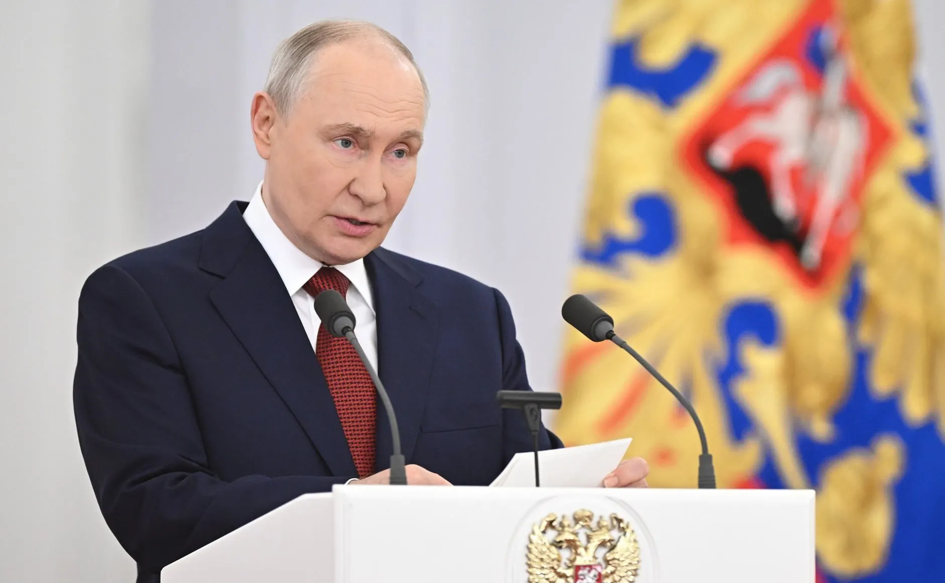 Президент озвучил приоритеты в области безопасности, бюджета и экономики, отметил масштаб санкций Запада и подтвердил намерение добиваться целей в спецоперации.
