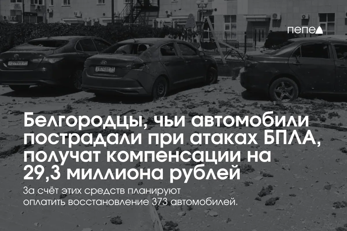 Власти региона распределят 29,3 млн рублей между 373 владельцами автомобилей (в среднем по 78,5 тыс. ₽). Часть выплат уже перечислена, правительство выделило 100 млн ₽, создан новый фонд для продолжения выплат за счёт пожертвований бизнеса.