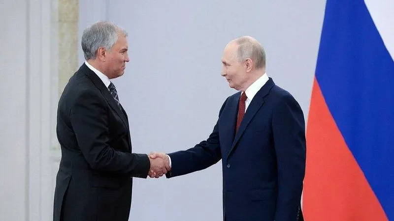 После вручения ордена «За доблестный труд» спикер Госдумы поблагодарил президента за поддержку конкурентной партийной системы и подчеркнул эффективность работы парламента.